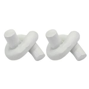 2li Set Düğüm Obje 9x12cm Beyaz