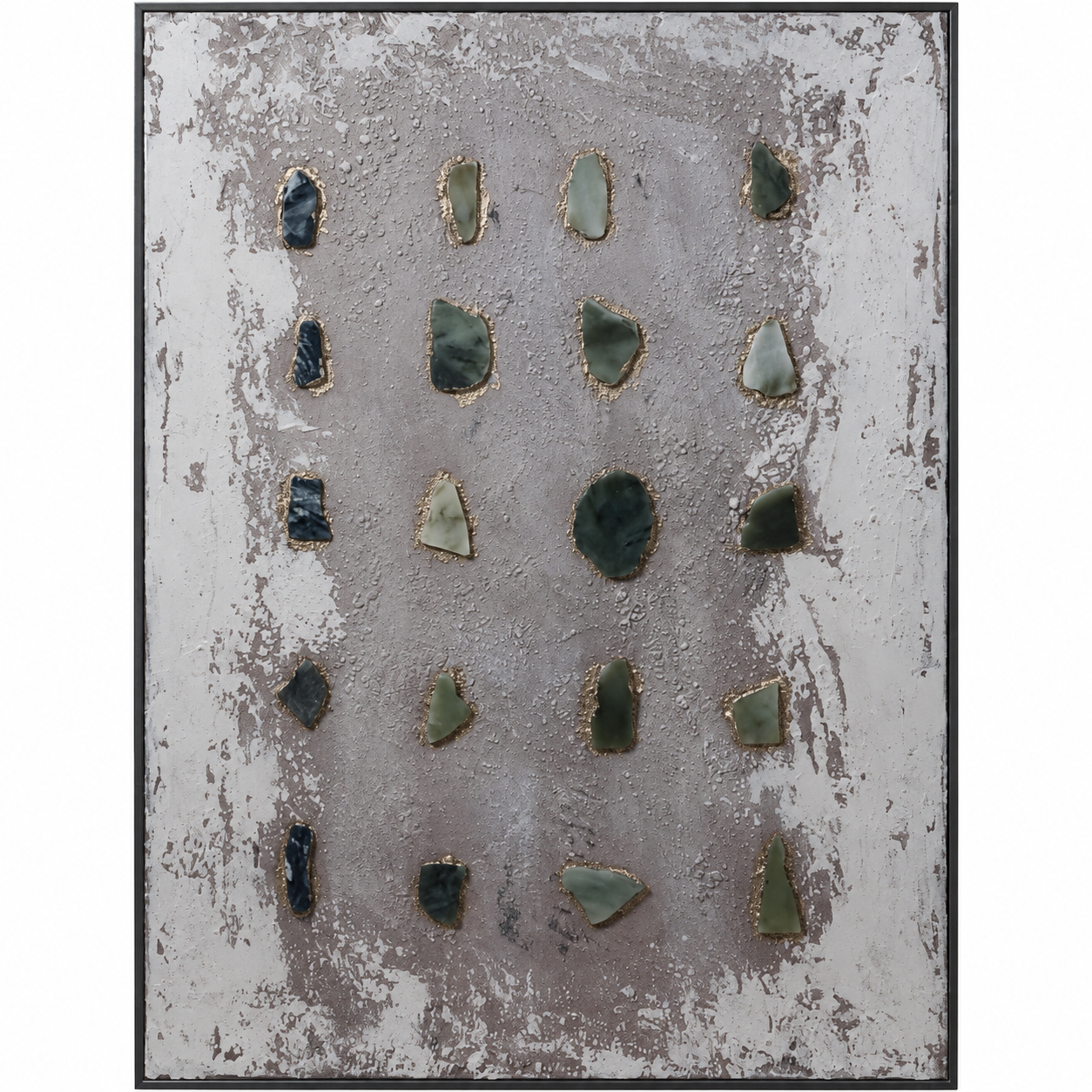 Doğal Taşlı Rölyef Tablo 90x120cm