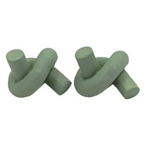 2li Set Düğüm Obje 9x12cm Yeşil