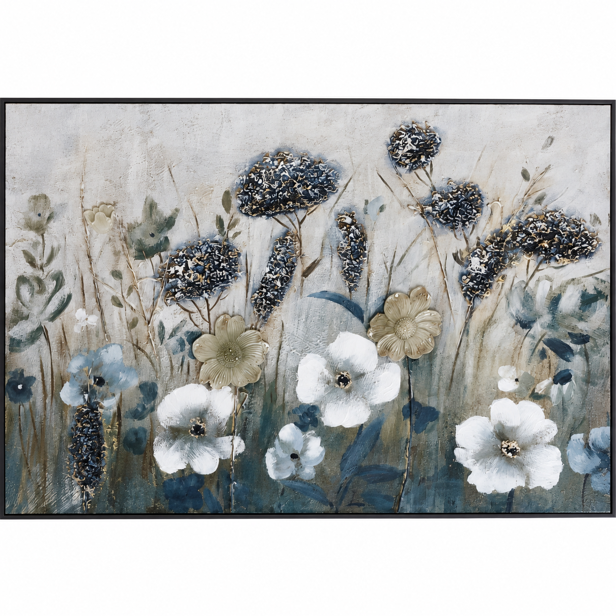 Kır Bahçesi Rölyef Tablo 80x120cm