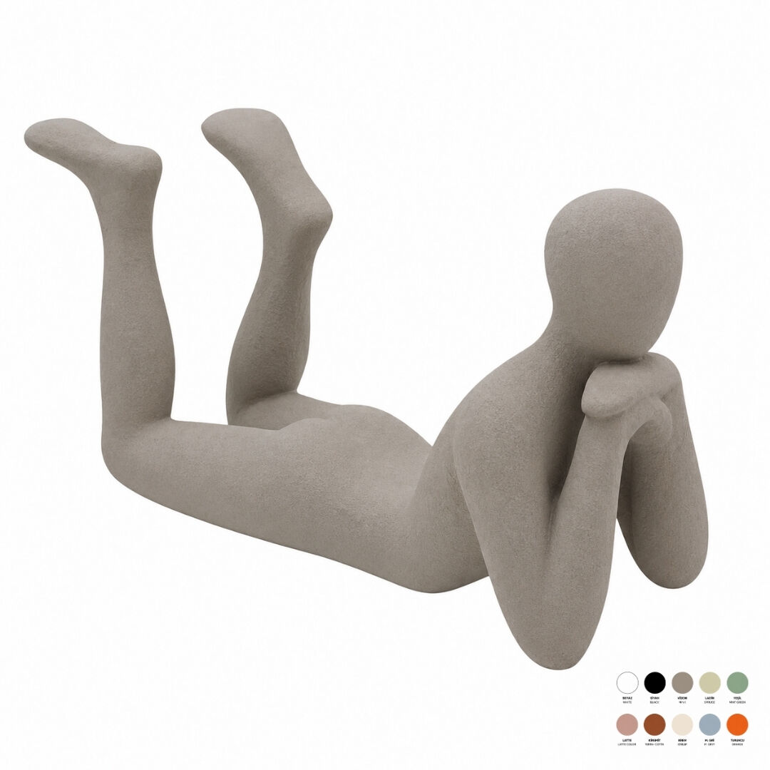 Yatan Adam Obje 11cmx39cm