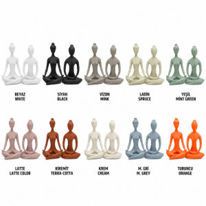 2li Set Yogacı Biblo 13x27cm