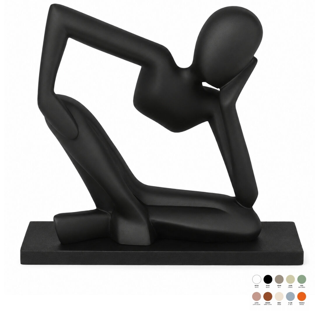 Yan Oturan Yogacı 20x21cm
