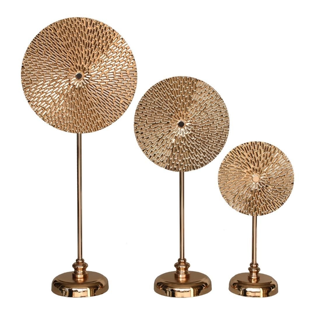 3lü Set Milano Dekoratif Obje 23x56cm