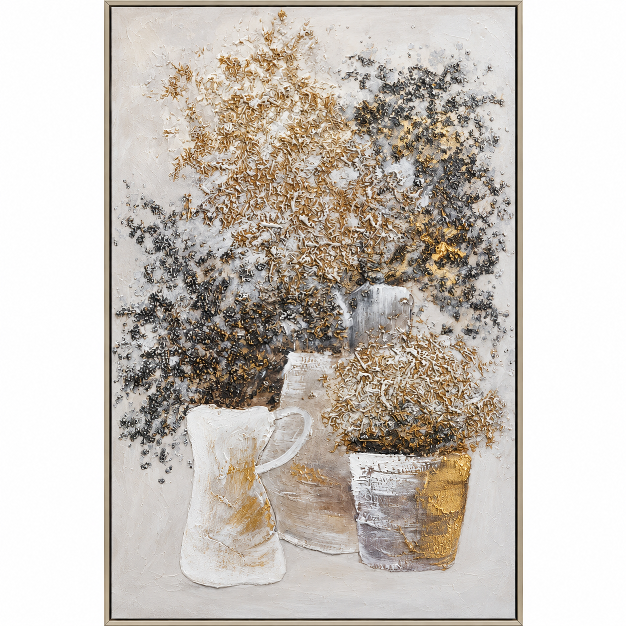 Çiçekler Rölyef Tablo 80x120cm