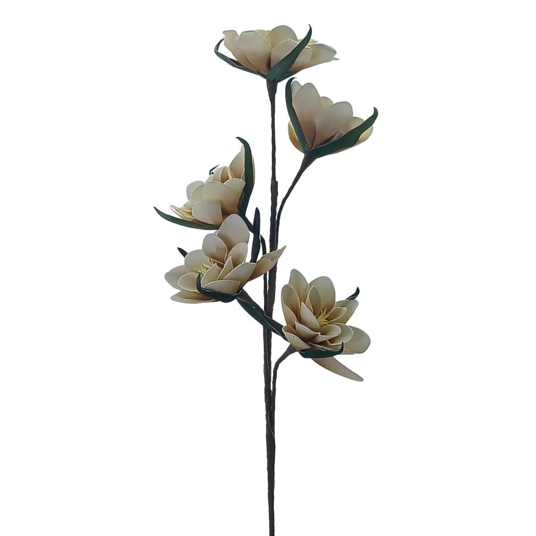 Lateks Çiçek Kahve 110cm