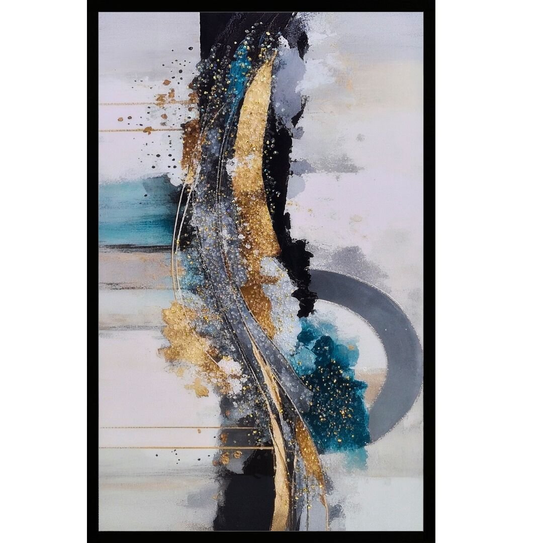 Epoksi Soyut Tablo 75x115cm