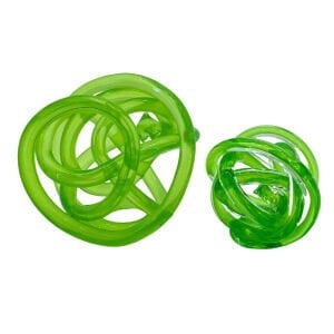 2li Set Cam Yumak Yeşil 16cm