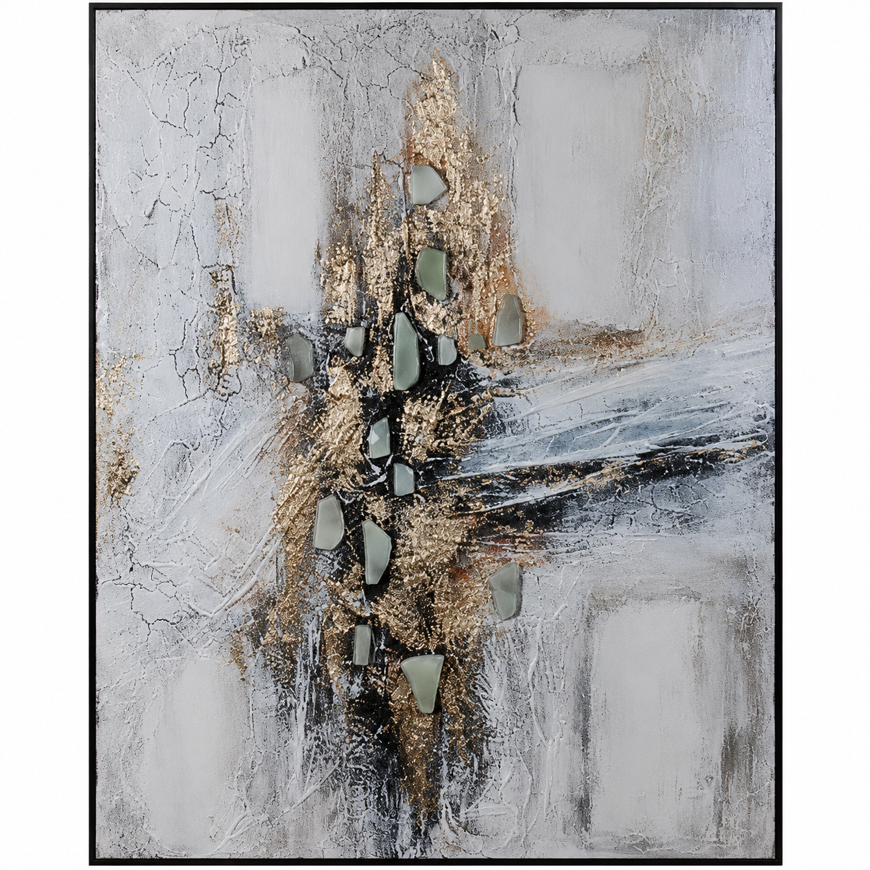 Doğal Taşlı Rölyef Tablo 100x140cm