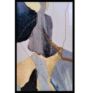 Epoksi Soyut Tablo 75x115cm