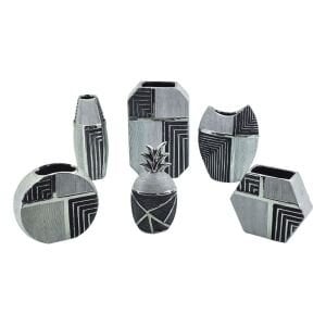 6lı Set Domino Seramik Objeler