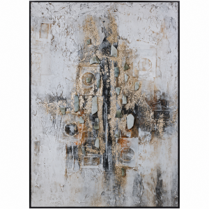 Soyut Y.Boya Rölyef Tablo 100x140cm