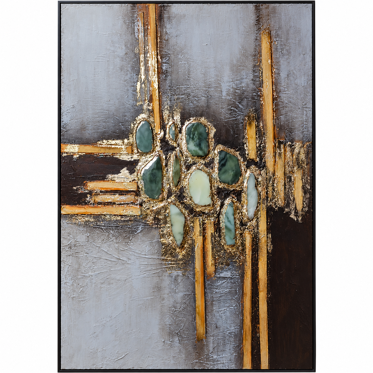 Doğal Taşlı Rölyef Tablo 100x150cm