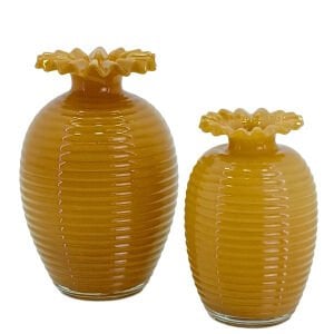 2li Set Honey Cam Vazo 19x26cm