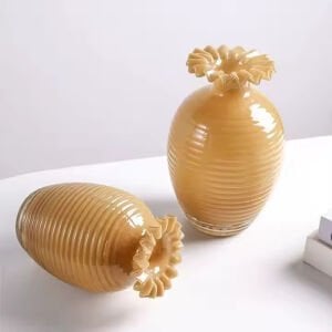 2li Set Honey Cam Vazo 19x26cm