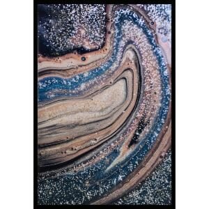 Epoksi Soyut Tablo 85x125cm