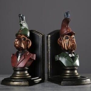 2li Set Kitap Tutucu Köpek 18x26cm