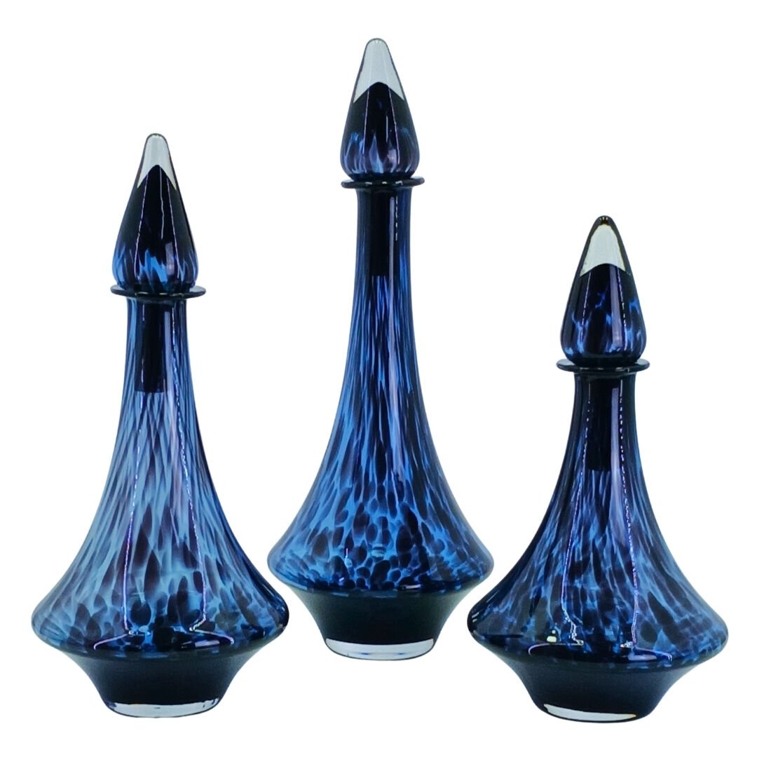 3lü Set Pin Cam Şişe 18x46cm