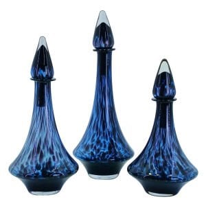 3lü Set Pin Cam Şişe 18x46cm