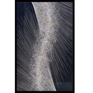 Epoksi Line Soyut Tablo 75x115cm