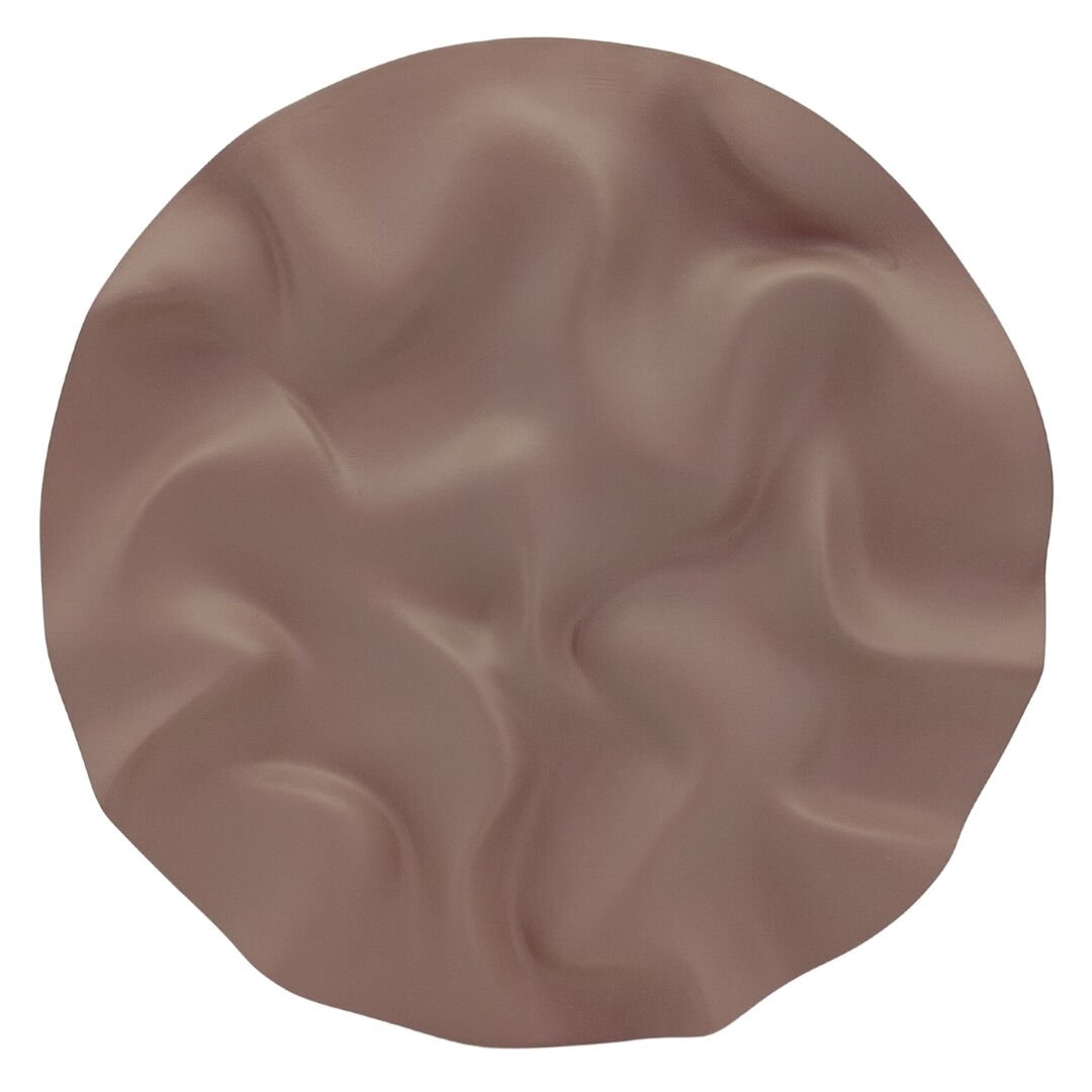 Yuvarlak Dalgalı Latte 60cm