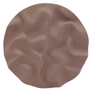 Yuvarlak Dalgalı Latte 60cm