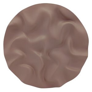 Yuvarlak Dalgalı Latte 60cm