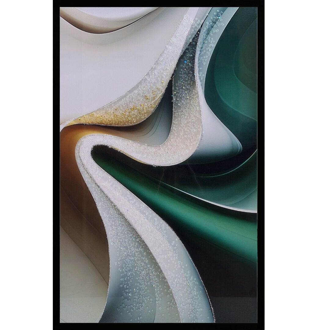 Epoksi Soyut Tablo 75x115cm