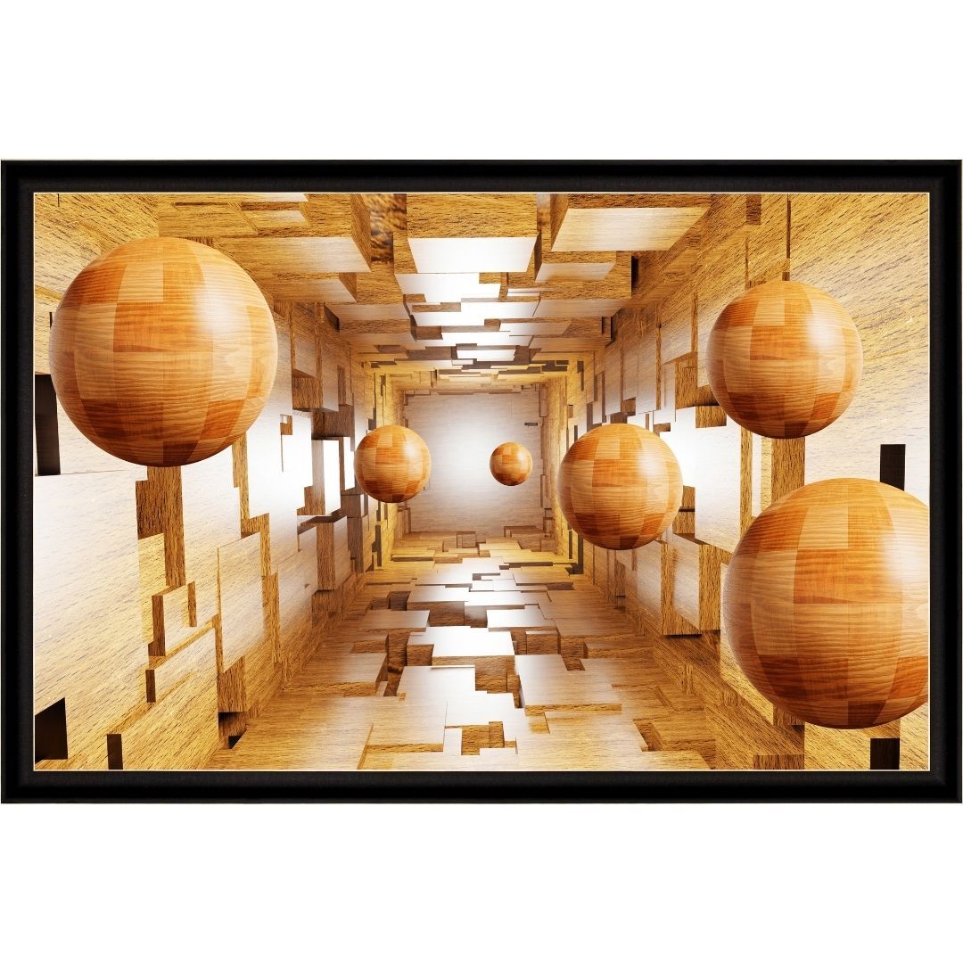 UV Soyut Tablo 105x155cm