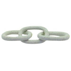 Dekoratif Zincir Beyaz 10x35cm