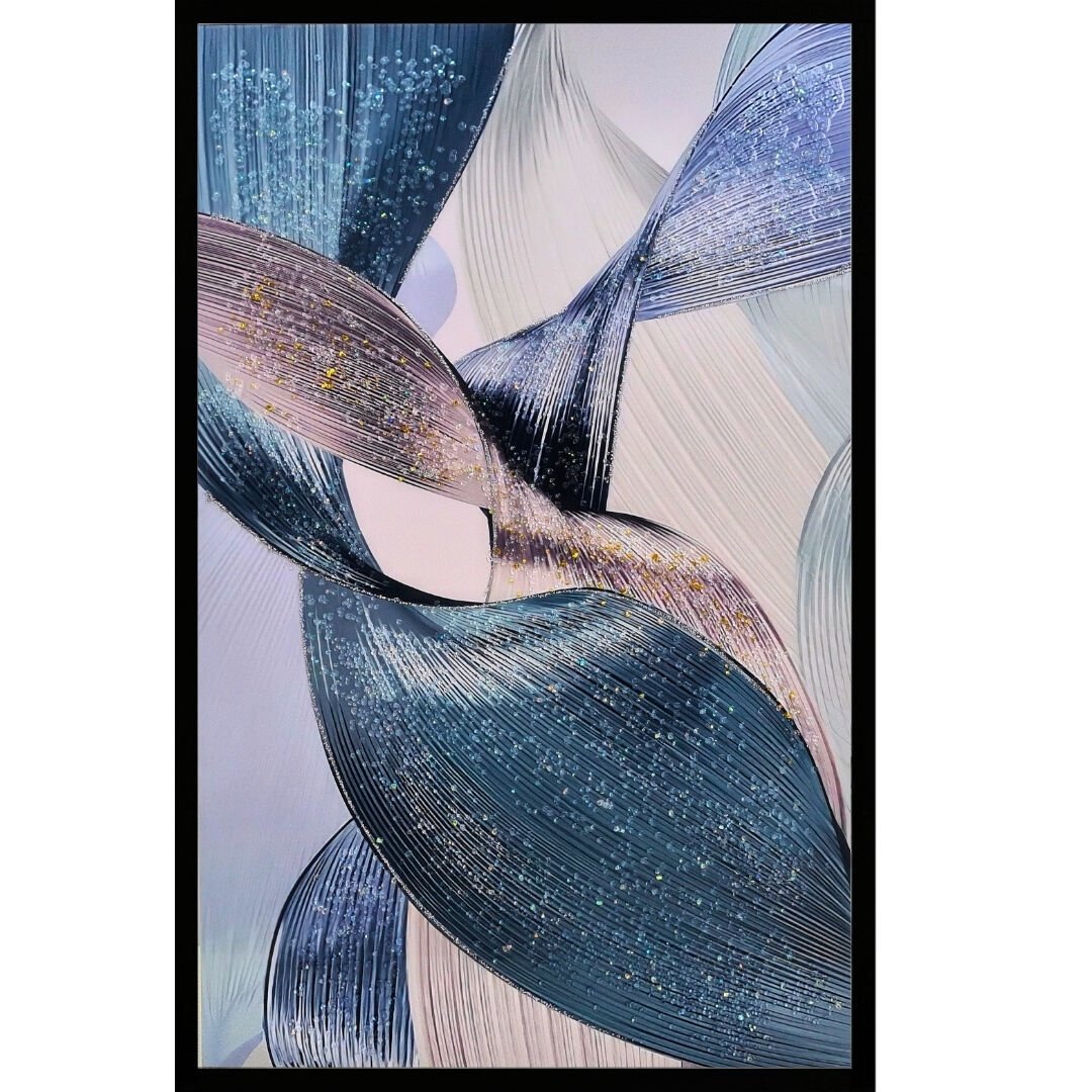 Epoksi Soyut Tablo 75x115cm