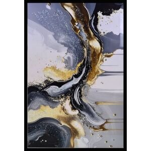 Epoksi Soyut Tablo 85x125cm