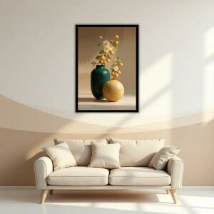 UV Vazolu Limon Dalları Tablo 75x105cm