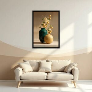 UV Vazolu Limon Dalları Tablo 75x105cm