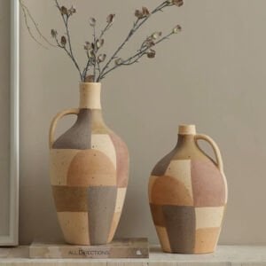 Seramik Testi Vazo Uzun 20x40cm