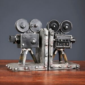 2li Set Kitap Tutucu Kamera 19x28cm