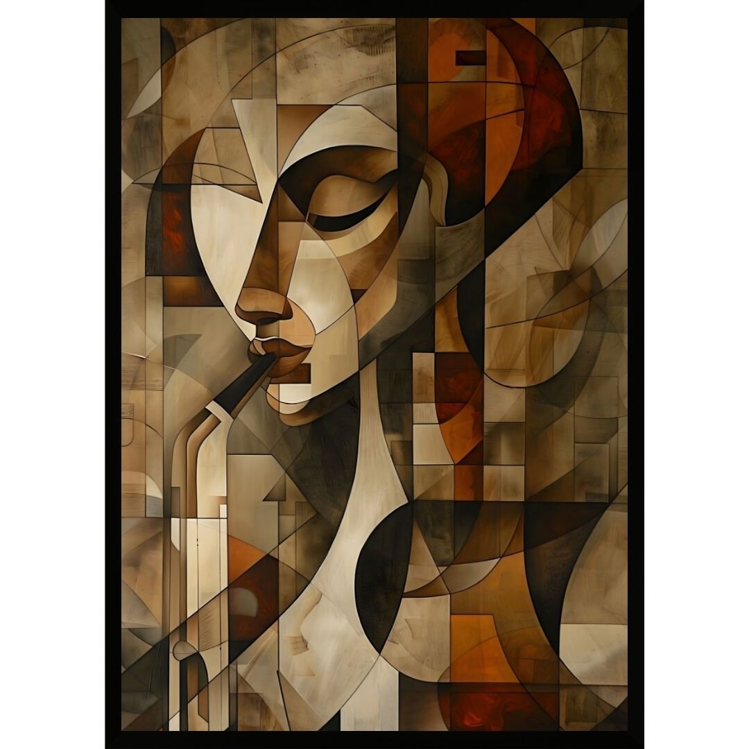 UV Soyut Tablo 75x105cm