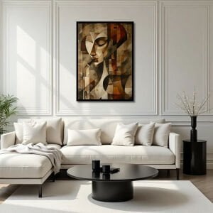 UV Soyut Tablo 75x105cm