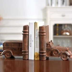 2li Set Kitap Tutucu Araba 20x38cm