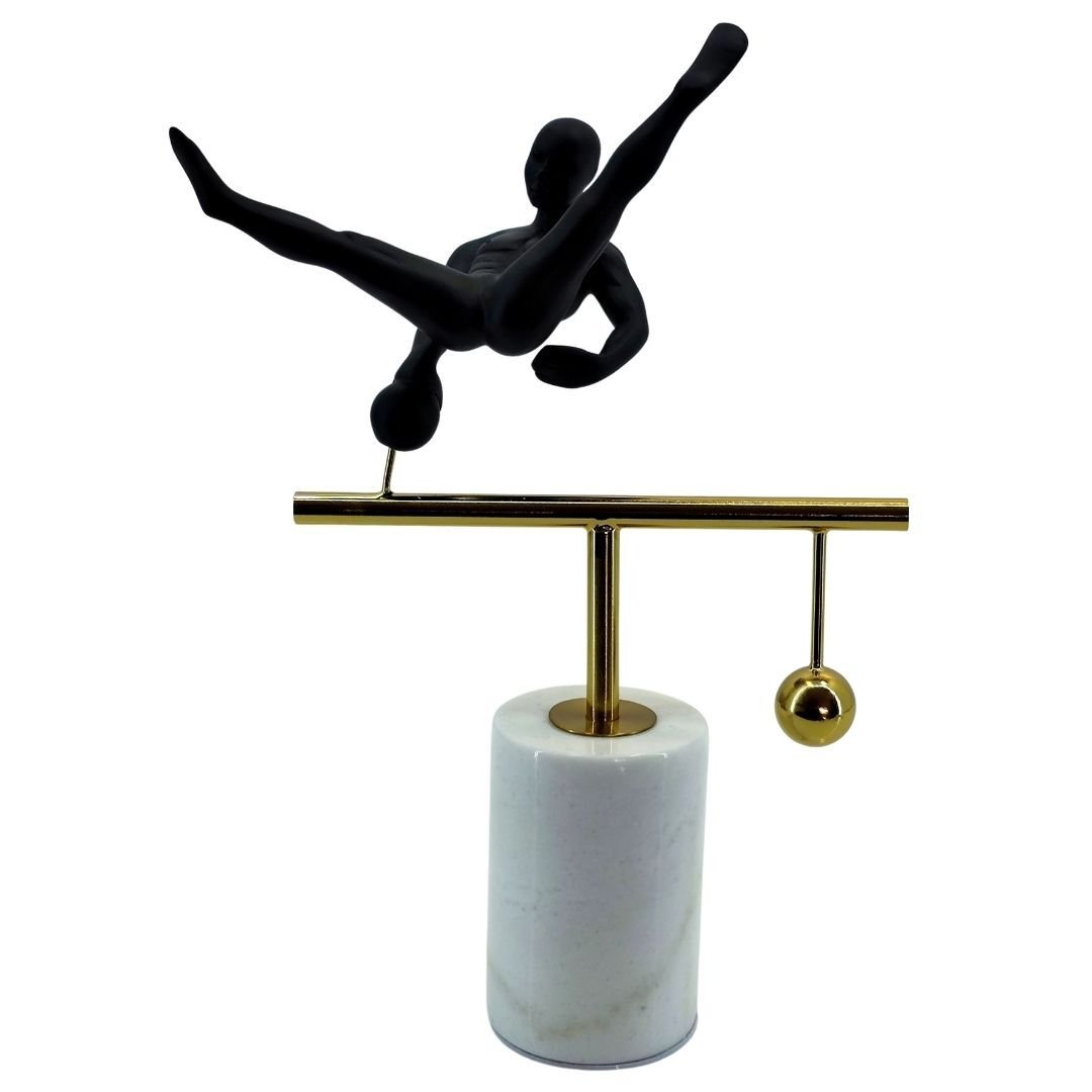 Mermer Kaideli Sporcu Adam 26x37cm