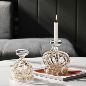 Ball Cam Şamdan.1 12x13cm