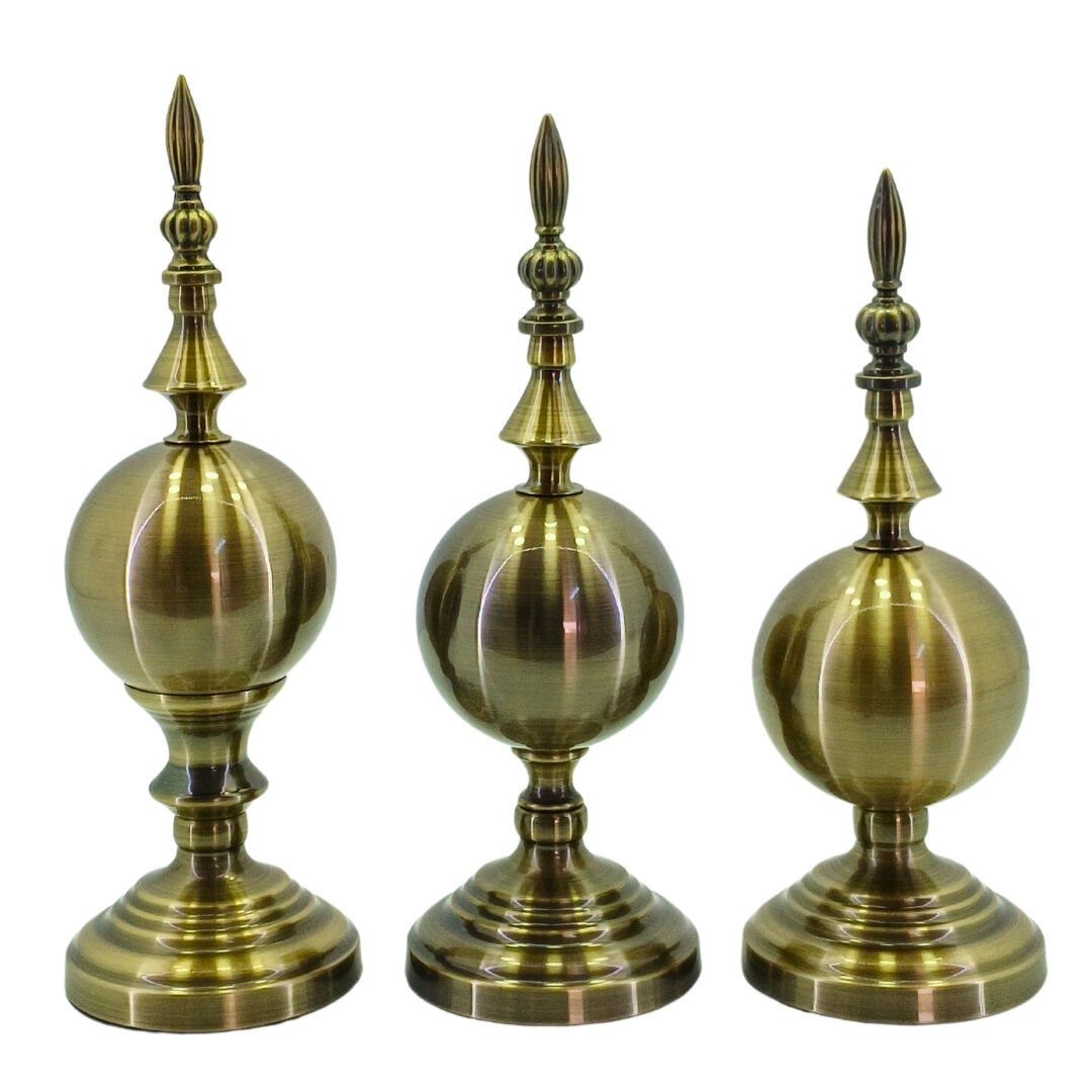 3lü Set Dekoratif Obje 11x34cm