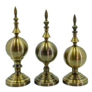 3lü Set Dekoratif Obje 11x34cm