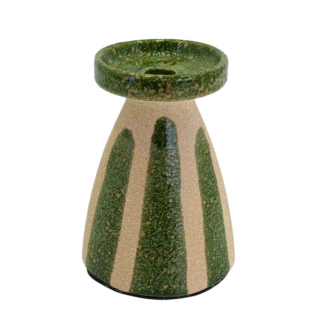 Konik Seramik Şamdan Kısa 13x18cm