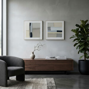 Bohem Soyut Tablo 60x60cm