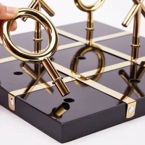 Dekor Ofis Obje XOX Siyah 34x34cm