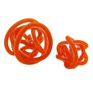 2li Set Cam Yumak Turuncu 16cm