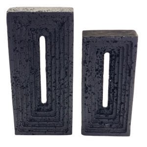 2li Set Dekoratif Soyut Obje 14x29cm