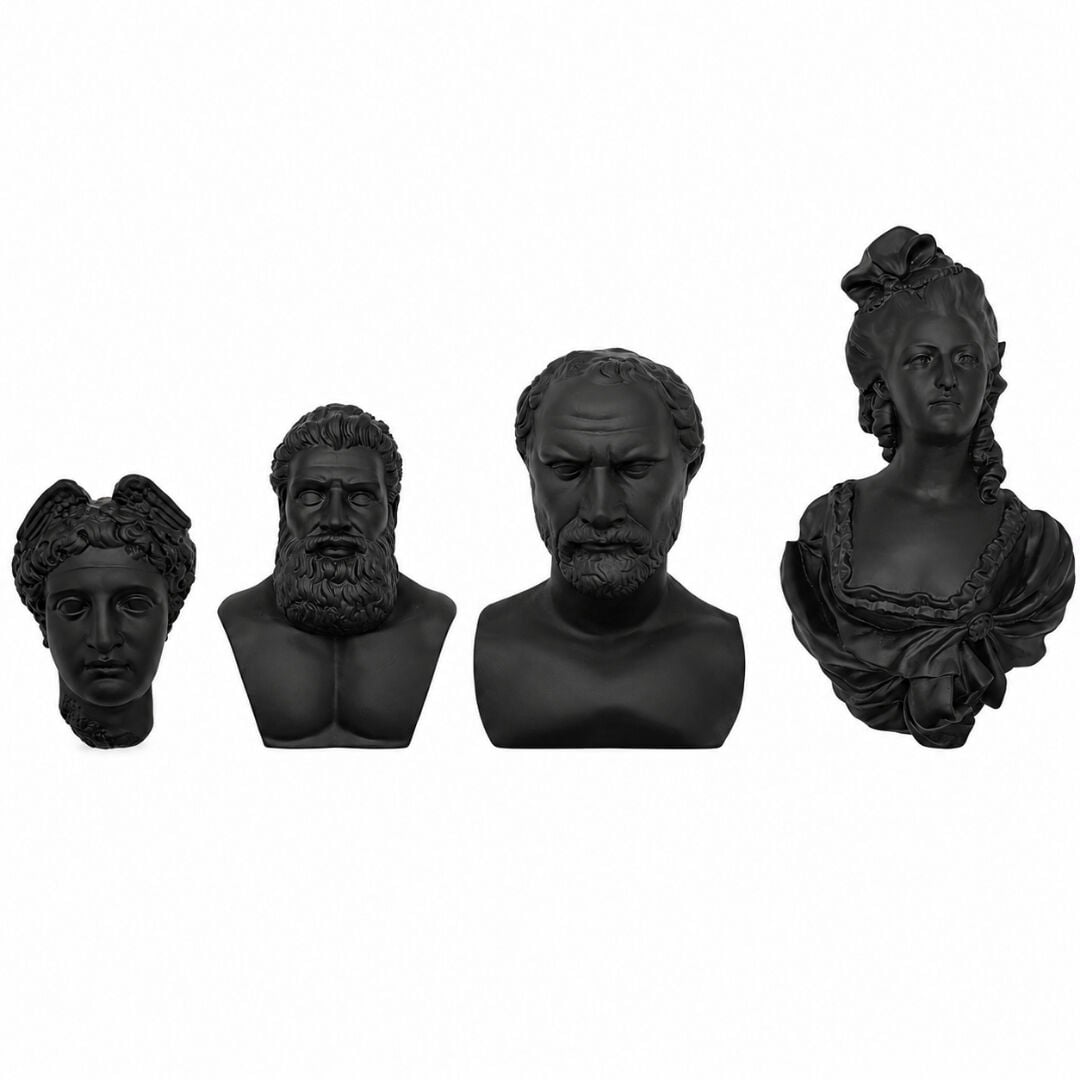 4lü Set Duvar Büst 34x56cm