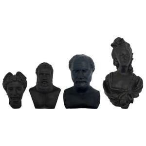 4lü Set Duvar Büst 34x56cm